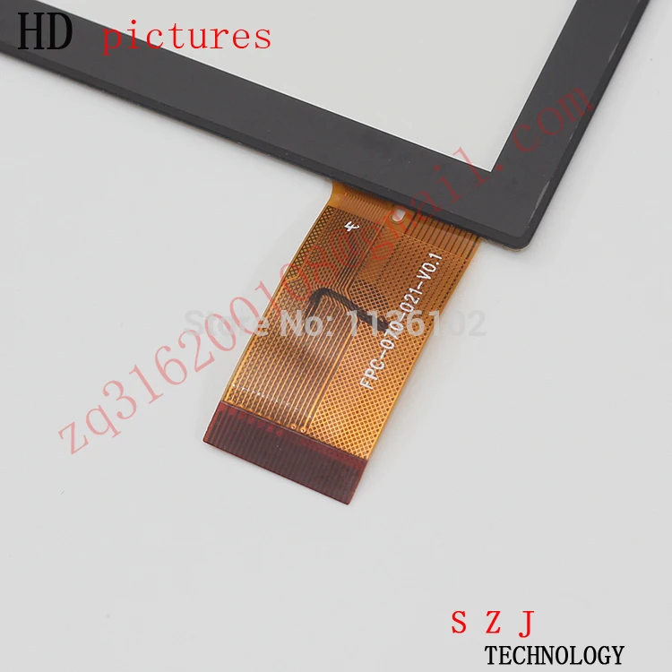 Painel lcd touch screen com tela de 7 polegadas, frete grátis, para tablet e pc