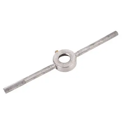 

9mm Shaft Nonslip Handle Metal Adjustable Die Stock Wrench for 30mm Round Dies