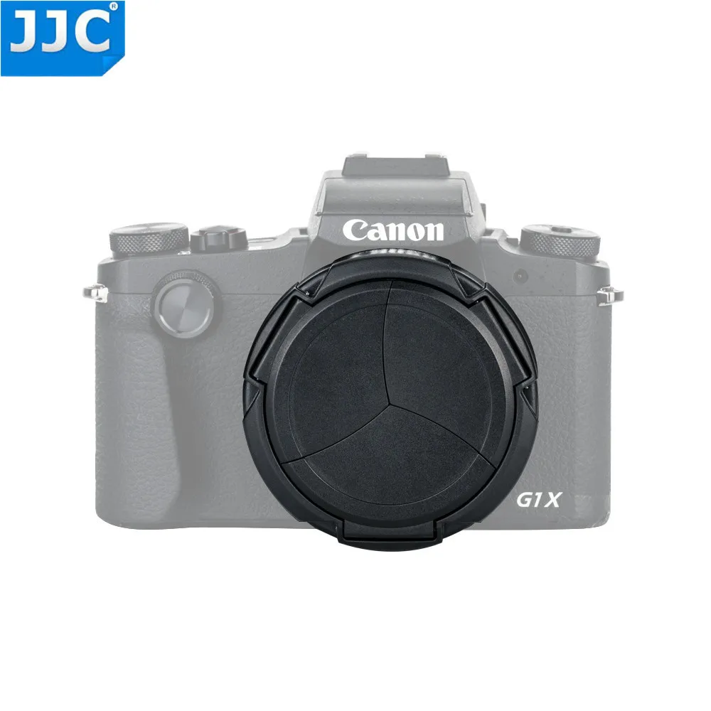 JJC Gewidmet Auto Öffnen und Schließen Objektiv Kappe Objektiv Protector für Canon PowerShot G1X Mark III G1X M3 Digital Kamera auto Objektiv Kappe