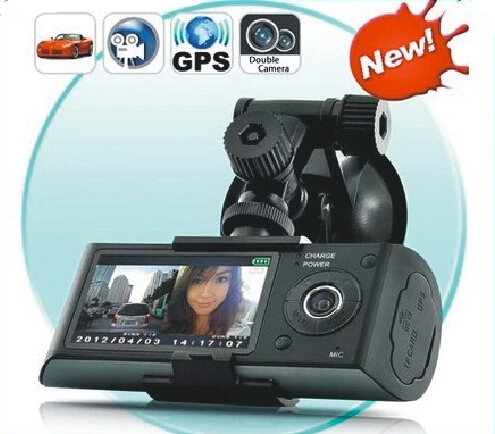 120 Degree Dual Lens GPS 3D G-Sensor 2.7