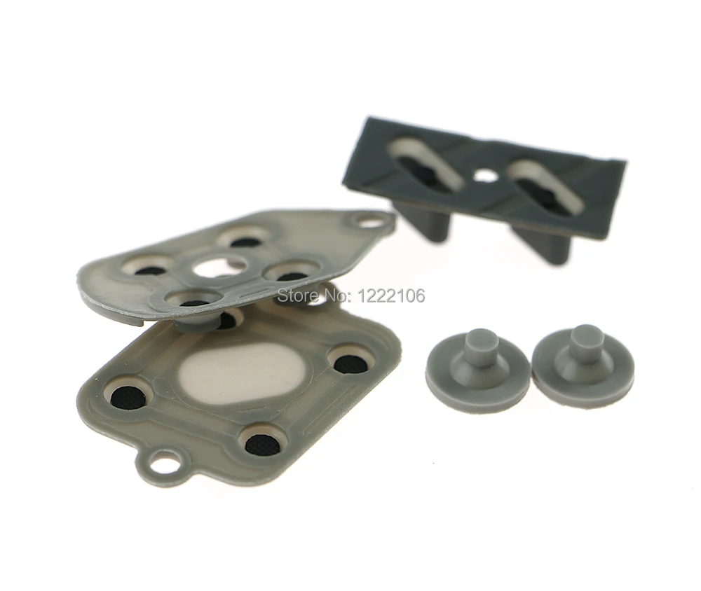 10 zestawów gumek przewodzących do Super NES Nintendo SNES, silikonowe podkładki pod przyciski, naprawa kontrolera do SFC