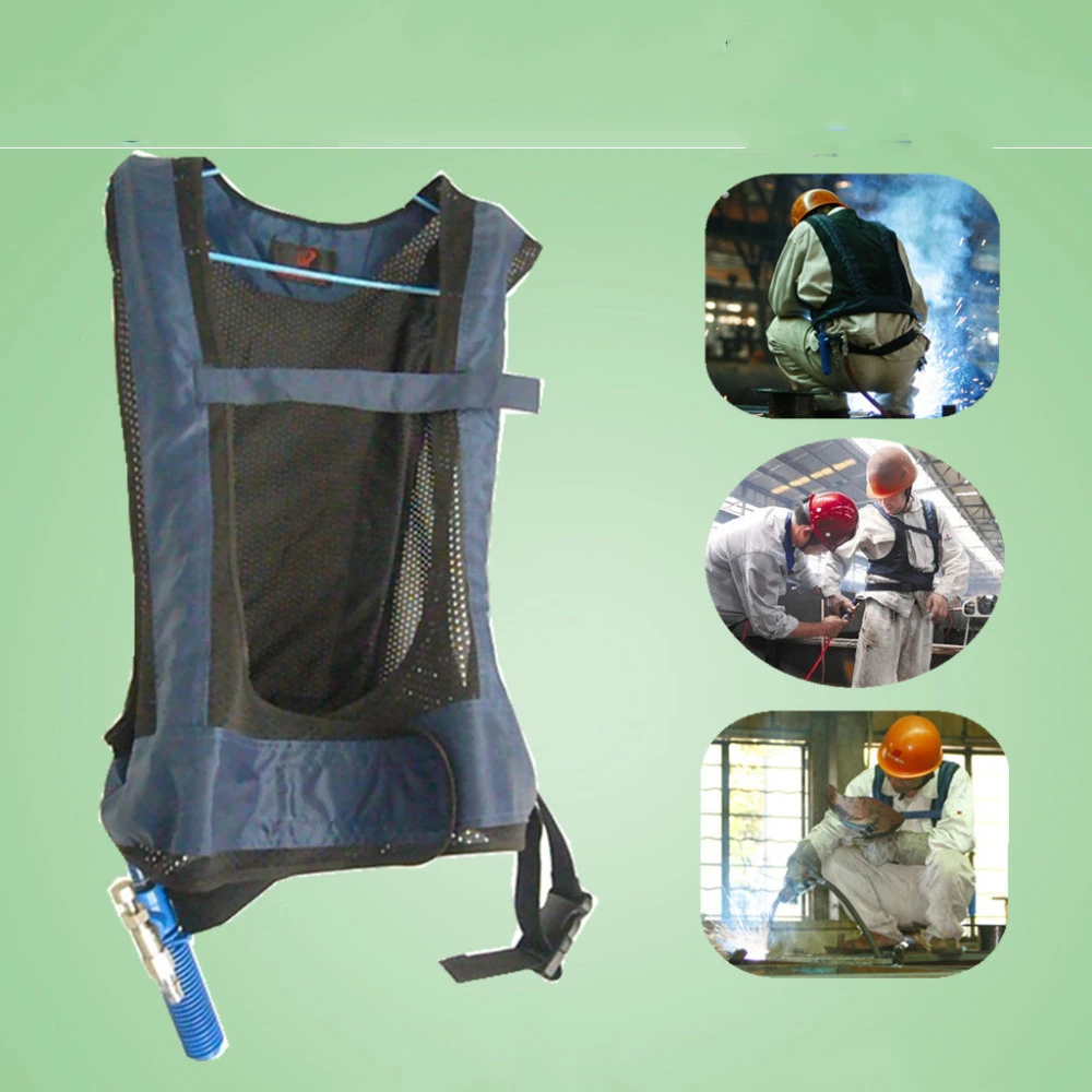 2020 Portable Human-Conditioned Clothing Tig Mig Mmg Welding Clothes Cool Clothes Hvac Air Conditioning Cooling Vest Vortex Tube