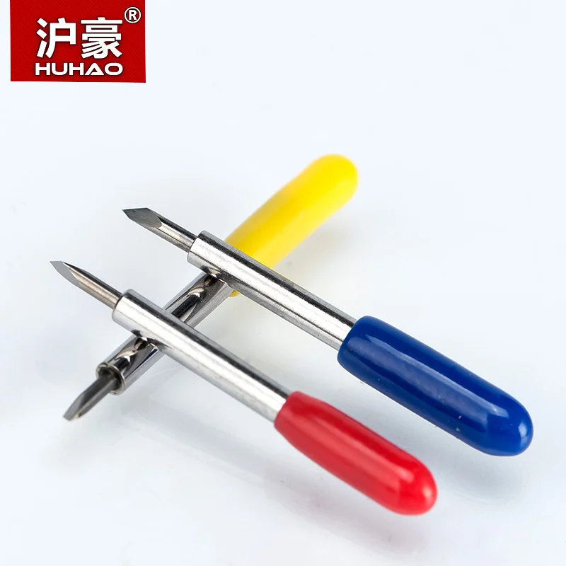 HUHAO 5 Teil/los Roland Plotter Cutter 30/45/60 Grad Wolfram klingen Schneiden Plotter Vinyl Cutter Messer für ROLAND Cutter Klinge