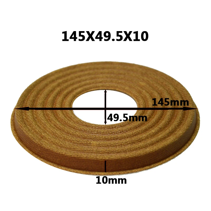 Amortiguador de araña de reparación de altavoz de graves, altavoz de onda elástica, Subwoofer, 138x49,5/140x49,5/145x35,5/145x49,5mm, 2 uds.