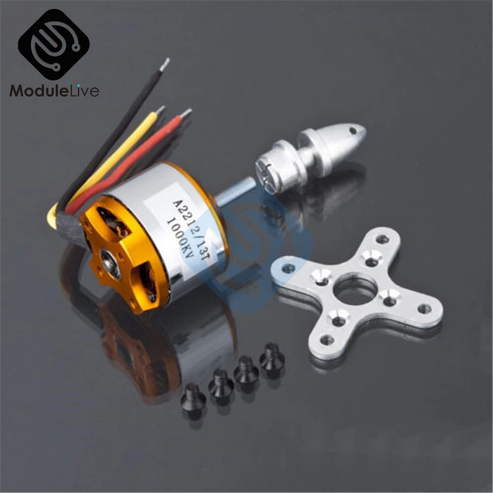 A2212 1000Kv Brushless Motor Drone Outrunner For Aircraft Helicopter Quadcopter New