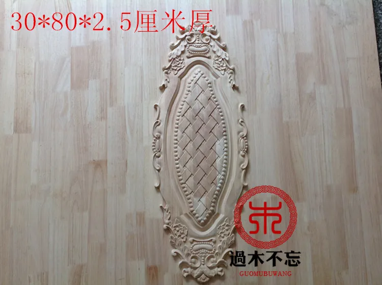 Don't forget the wooden Dongyang wood carving wood trim central Window Decal Decals European door flower bed