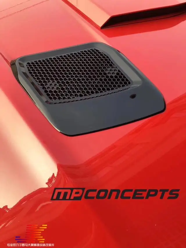 Fit for Ford MUSTANG MP Concepts 2.3 5.0L 2018 Padding machine cover air outlet engine hood vent