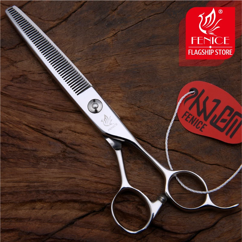 Fenice Professionele JP440c Dunner Tarief Ongeveer 30% 6.5 7.0 Inch High-End Huisdier Hond Grooming Dunner Shears Schaar