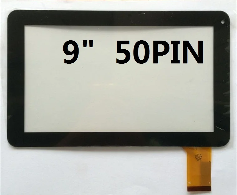 

9" INCH 50PIN New touch screen panel For Denver TAQ-90032K Tablet Digitizer Glass Sensor replacement