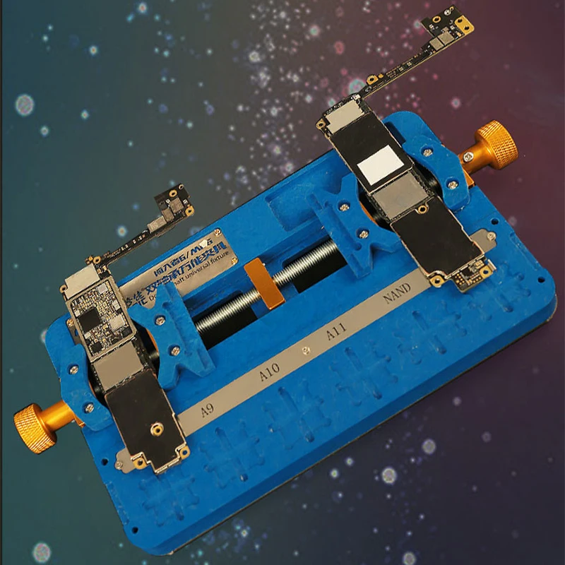 ทนอุณหภูมิสูง PCB ผู้ถือยึดสำหรับ iPhone เมนบอร์ด A8 A9 A10 A11 A12 NAND PCIE CPU ชิป IC ซ่อมเครื่องมือ