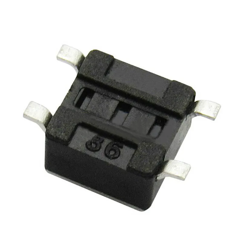 50pcs 4.5*4.5*3.8mm patch button switch push button switch micro switch for electric equipment electric accessories