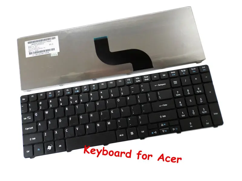 Новая Подлинная клавиатура для Acer Aspire 5740 5740DG 5740G 7736 7736G 7736Z 5252 5253 5336 5552 7736ZG KB.I170A.228