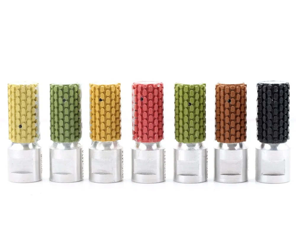 Diamond Drum Wheels para Polir Granito e Pedra de Mármore, DC-RDPP25, M14 Thread, 1 Inch, 25mm, Frete Grátis