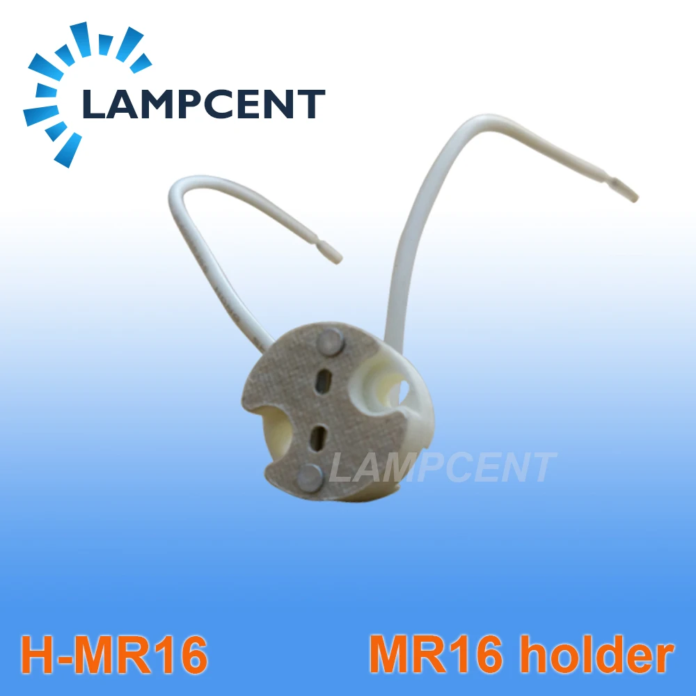 10-400/PCS MR16/GU5.3 Socket LED Bulb Halogen Lamp Holder Ceramic Wire Connector