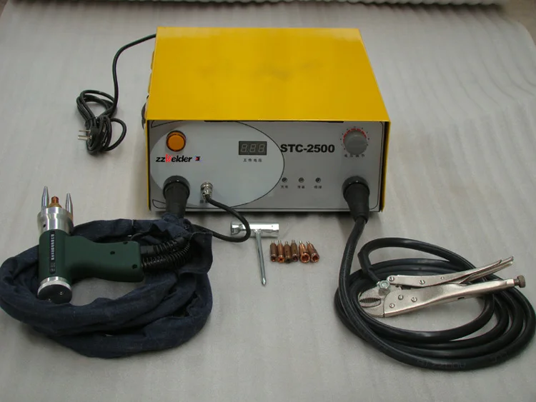 

220V STC-2500 Capacitor Discharge CD Stud Welder Spot Welding Machine M3-M10