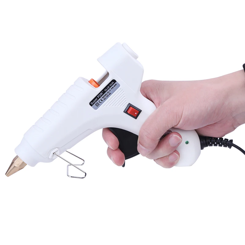 Super PDR 12V Car charger 40W Professional Hot Melt Glue Gun Graft Repair Heat Gun Pneumatic dent repair Tools Hot Glue Gun