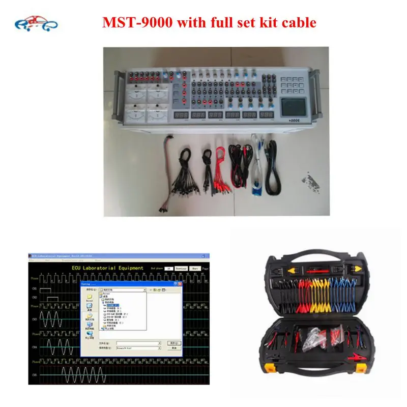 Super MST9000 MST-9000+ with Full set Kit Cable Multifunction Circuit Test Wiring Accessories Kit Cables mst9000 ECU Repair tool