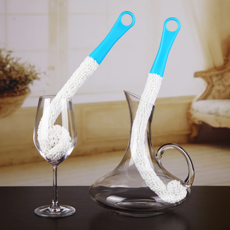 Wine decanters professional cleaning brush brush goblet kettle versatile wine bottle brush bottle brush