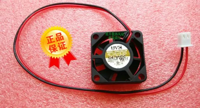 AVC D3010B12M DC12V 0.07A 30*30*10MM  3010 3CM 2 line bearing cooling fan