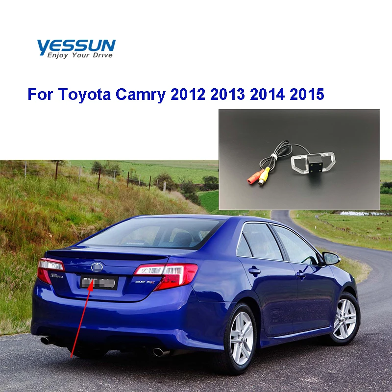 

Yessun Rear View Camera For Toyota Camry 2012 2013 2014 2015 2016 Fortuner 2015~2018 HD CCD Night Vision backup camera