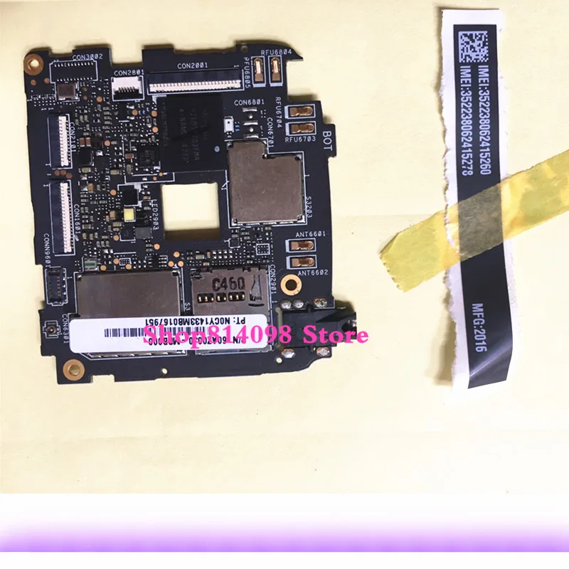 100% Tested Working 16GB ROM 2GM RAM A500CG Main Board Fit For Asus ZenFone 5 A500CG A501CG 5.0inch Motherboard