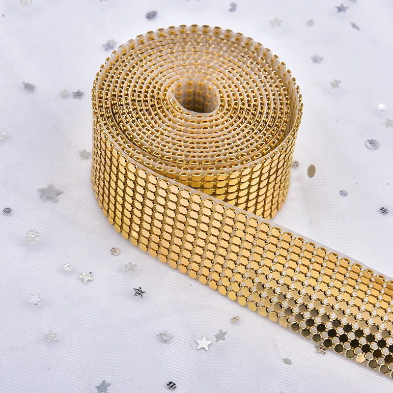 

10 рядов, алюминиевая сетка с горячей фиксацией, металлическая отделка со стразами, ширина 3 см, стразы, кристаллы, свадебная аппликация, швейная лента для одежды
