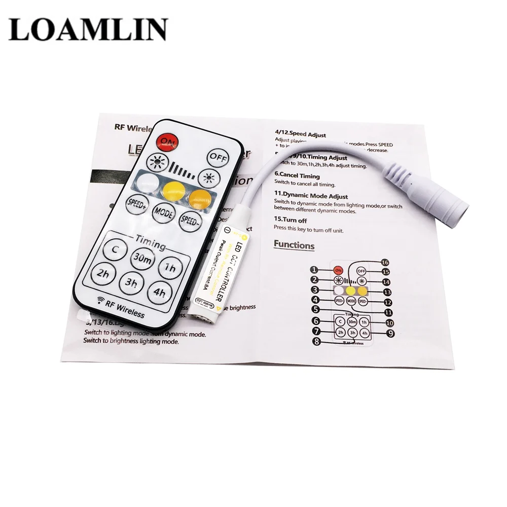 5-24V 14Keys RF CCT LED Strip Controller Dimmer Remote For 5050 2835 Led Strip Light