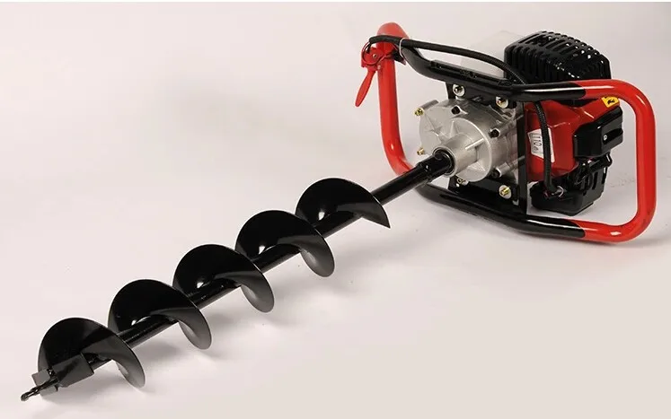 Professionale 52CC Terra Trapano Trivella di terra Hole Digger Attrezzi Da Giardino di Impianto Farm Coclea Trapano Agricola coltivatore