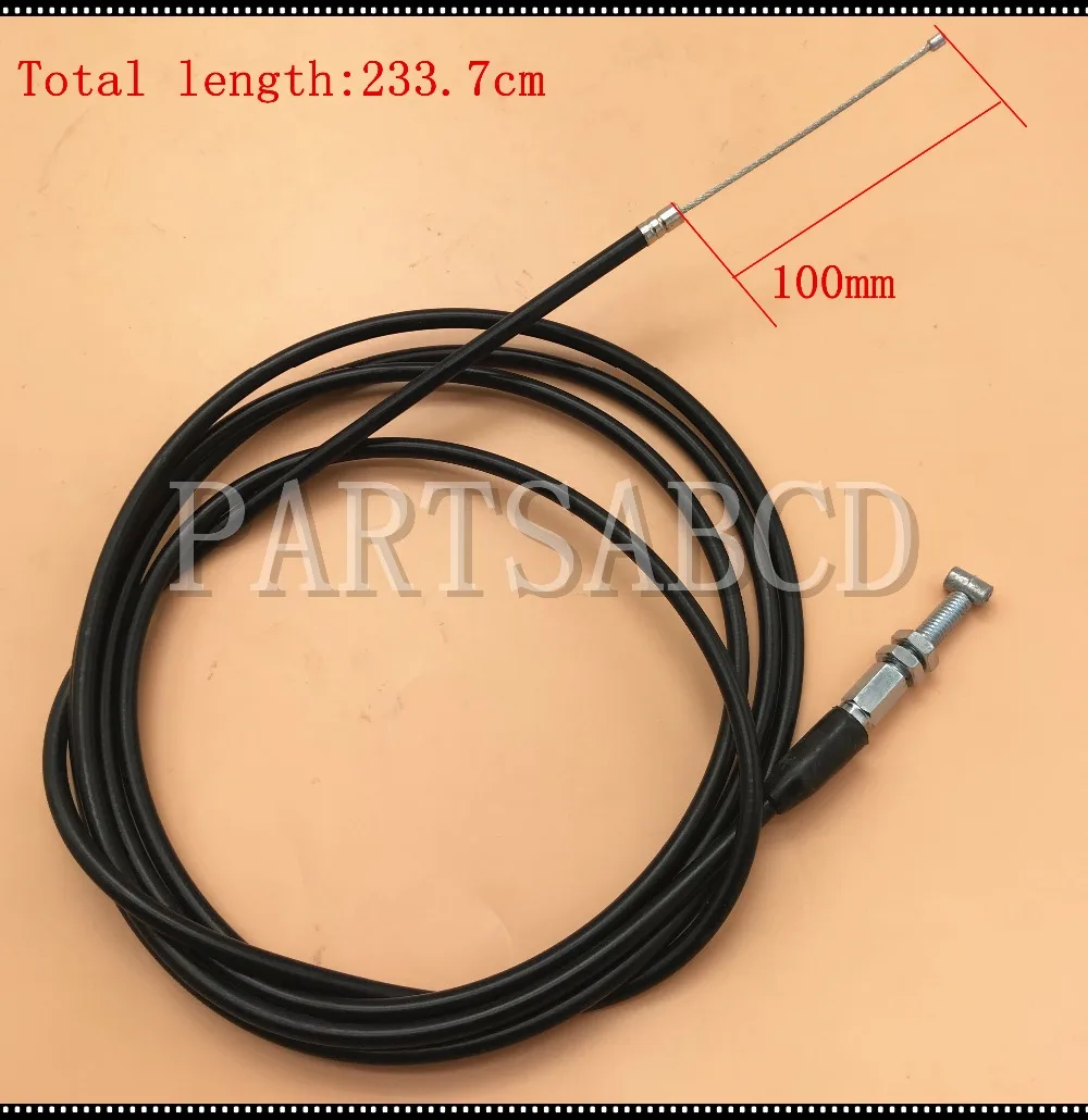 Throttle Cable Chinese 90CC 110CC Go Kart Buggy 88 inch Long