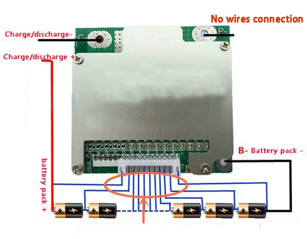 

1PC 14S 30A 48V Li-ion Lithium 18650 Battery Cell BMS PCB Protection Balance Integrated Circuits Board