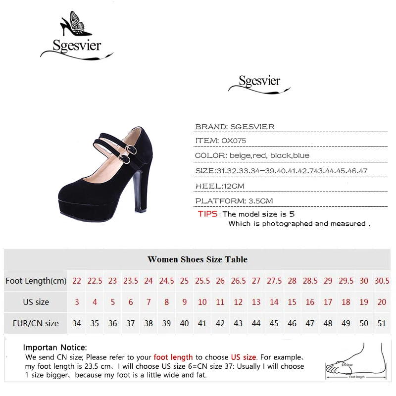 SGESVIER Women Pumps 2021 Autumn New Elegant Sweet Round Toe Square Heels Shallow Mouth 4 Color Platform Lady Shoes OX075