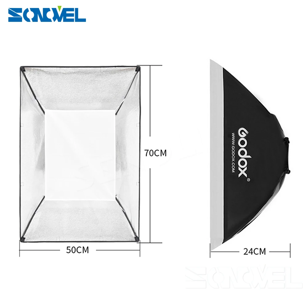 Godox K180A 360Ws 360W 2*180Ws Studio Strobe Room Photo Studio Photography Lighting + Softbox RT-16 flash Trigger + Light Stand