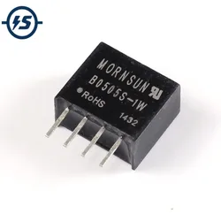 絶縁コンバータB0505S-1W DC-DCガルバニック5v〜5v,電源モジュール,4ピン電源モジュール