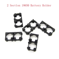 10 Pcs 2 Sections 18650 Battery Spacer Radiating Holder Bracket Electric Car Bike Toy 18650 Battery Holder