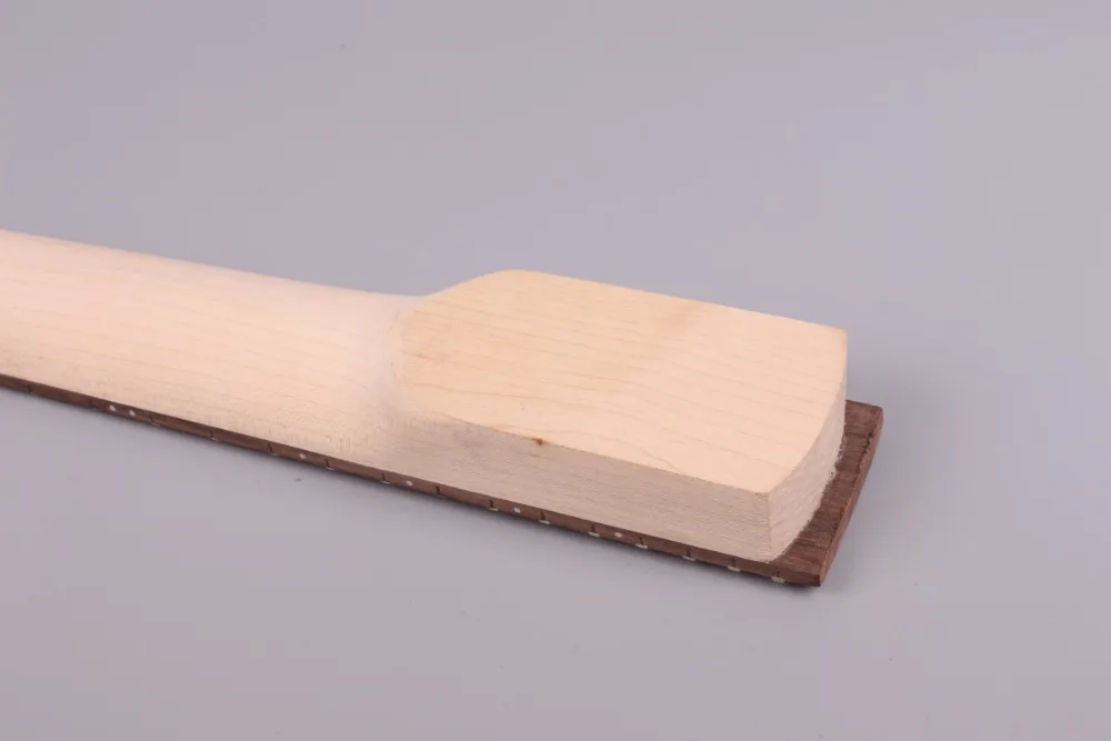 25.5 INCH unfinishede lectric guitar neck 24 fret floyd rose locking nut. maple made and rosewood fingerboard 031#