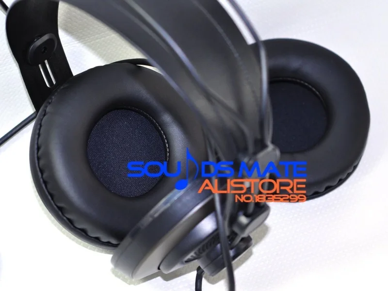 Coussinets d'oreille en cuir protéiné plus doux, pour SAMSON SR850 SR950 SR 850 950, coussin de casque de remplacement