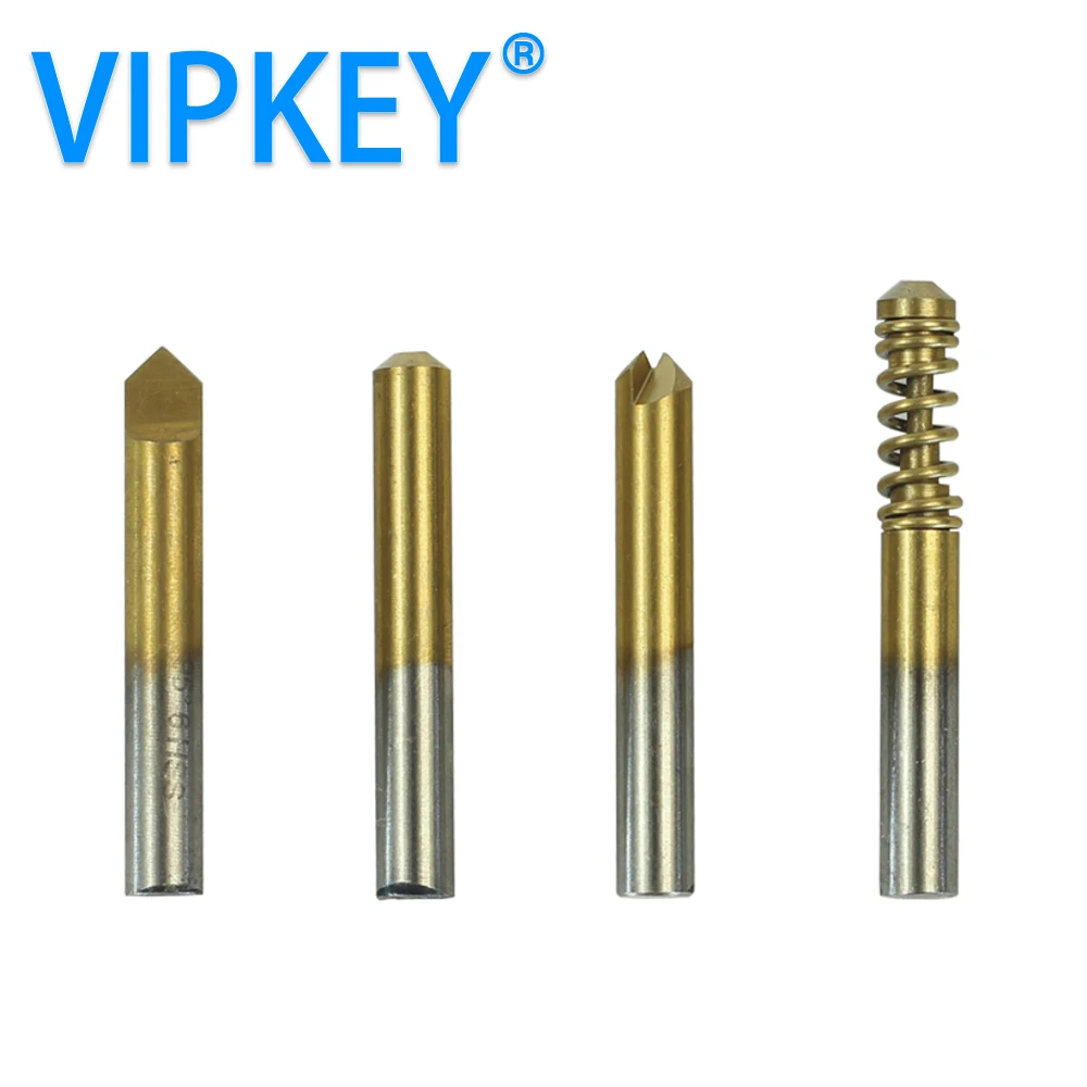 Vipkey Letter Kraal Bit Hole Saw Boren Gids Set Voor Verticale Sleutel Snijmachine Slotenmakers Gereedschap 4 Stks/partij