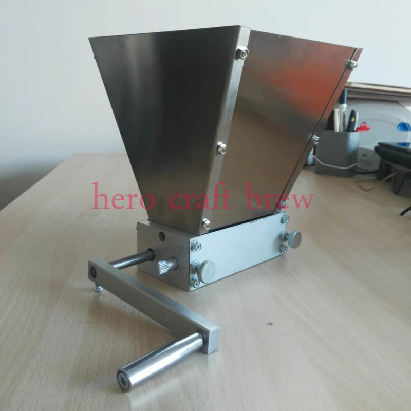 Beer Brewing Malt Mill Home Brewing Wine Making Grain Mill Beer Brew Malt Grain Mill with Double Roller Malt Crusher