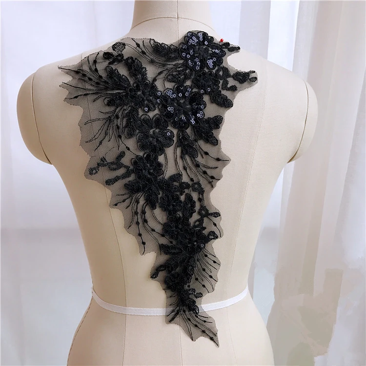 5 Paar/10 Stück Spitzenblumen, 10 Farben Brautaccessoires, Näh-DIY-Material, Fertige Blumenaccessoires. RS317 – Detail 15