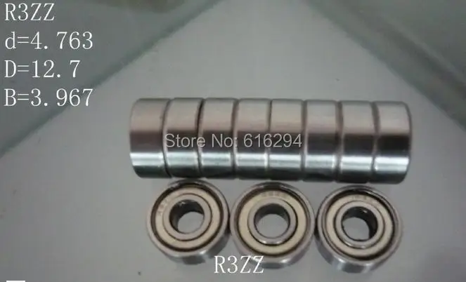 10pcs R3zz deep groove ball bearings  SR3ZZ ball bearings  SR3ZZ stainless steel bearings