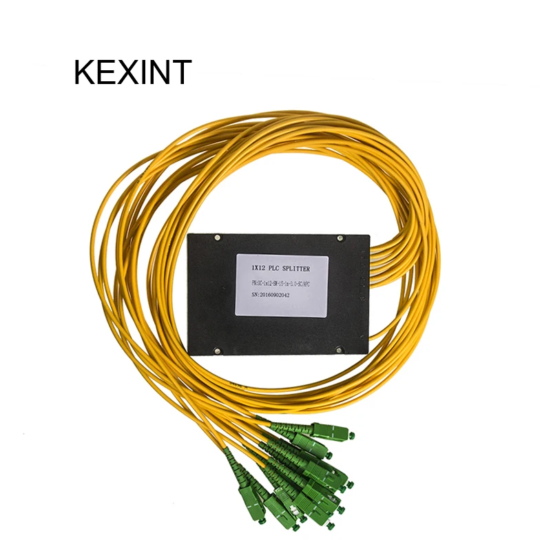 

Wholesale 1X12 Single Mode Dual Window FBT Coupler 3.0mm with connector SC/APC 2pieces