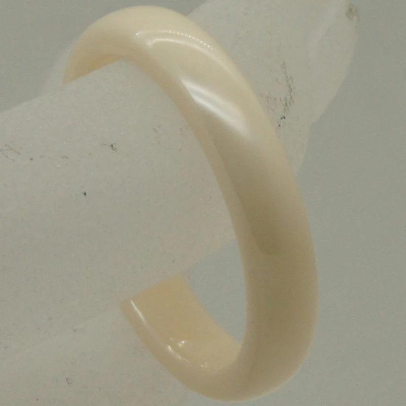 rare pearl slim 4mm forever simple & classic hi-tech scratch proof ceramic ring