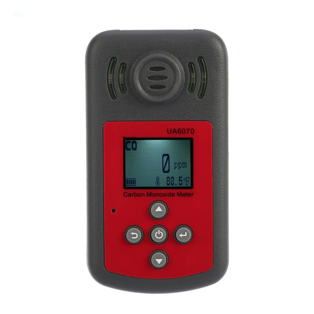 

New High Accuracy Precision Carbon Monoxide Handheld Gas Detector Portable LCD Display Sound Light Alarm 0-2000ppm CO Monitor