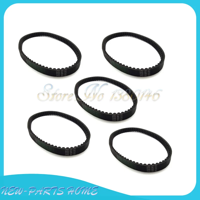 5x 669 18 30 CVT Drive Belt For GY6 49cc 50cc 80cc Engine Chinese Moped Scooter Roketa Sunl Vespa Jonway Znen Jmstar