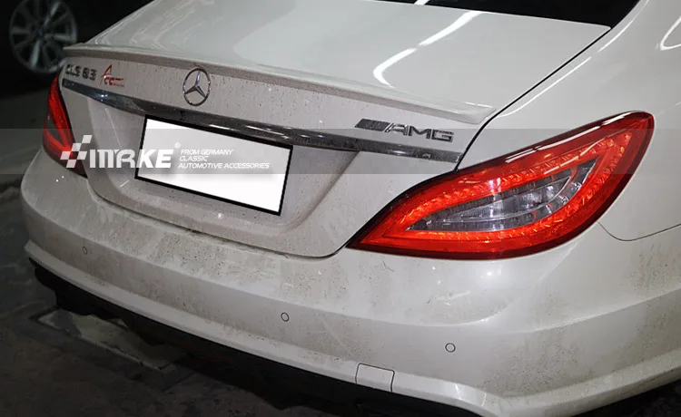 Fit for Mercedes-Benz W218 CLS300 CLS350 CLS63  carbon fiber rear spoiler  rear wing