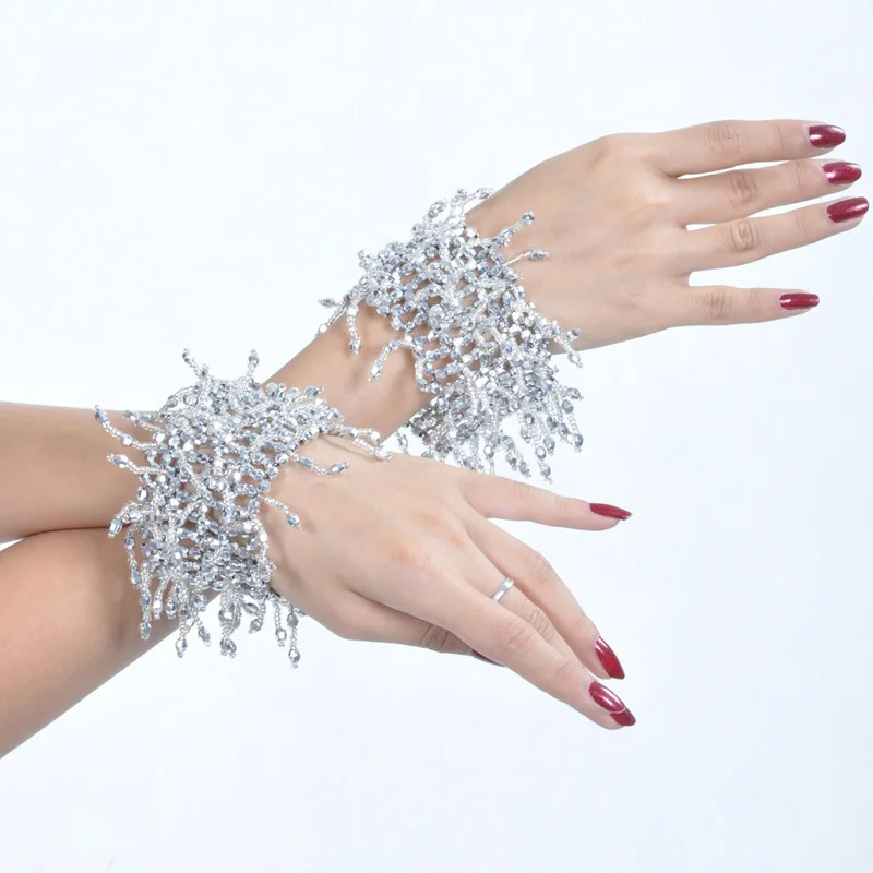 Women Cheap Jewelries Belly Dance Costume Accessories Tassel Necklace Indian Jewelry Set Dance Necklace Bracelets