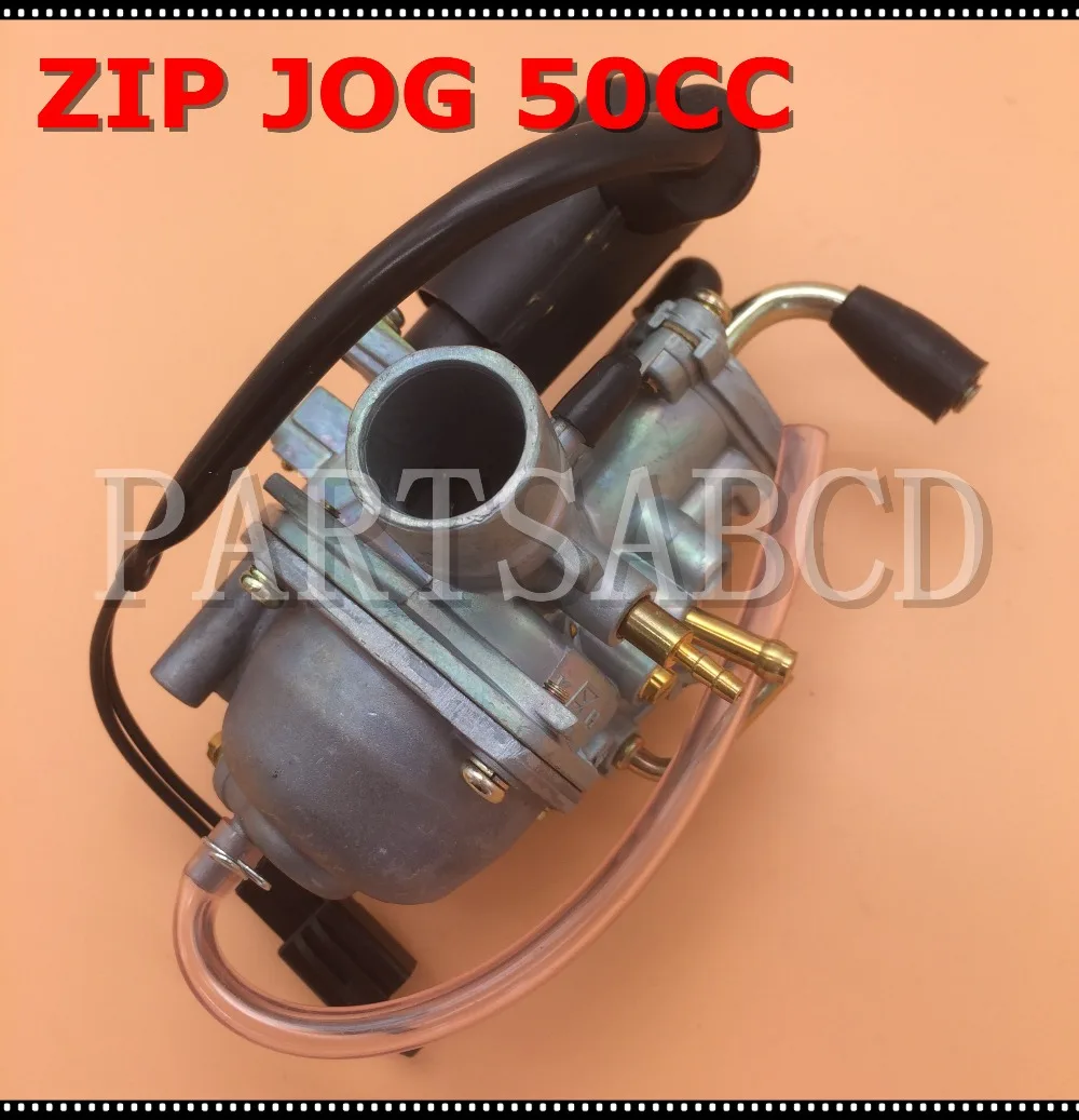 19mm Moped Carburetor Carb for 2 Stroke Piaggio Zip Yamaha Jog 50 50cc Scooter