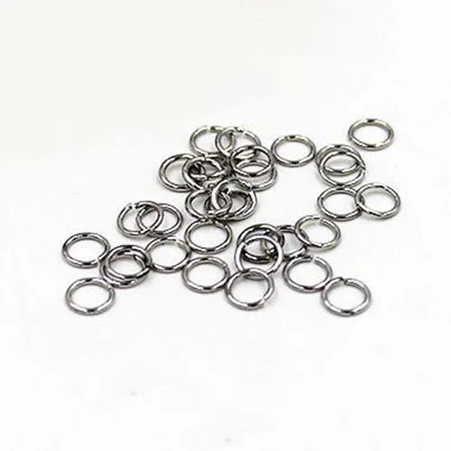 Jump Rings Jewelry Findings Rings Jewelry Connectors Earring Clasp DIY Diameter 1mm Width 7mm 2000pcs/lot