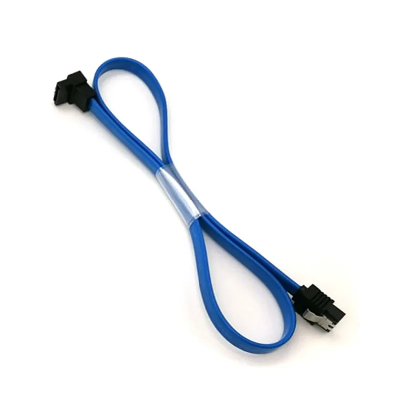 Angitu Sata 3.0 Data Kabel 90 To180 Graden Harde Schijf Sata Kabels 6Gbit/S Met Vergrendeling 45Cm 60Cm