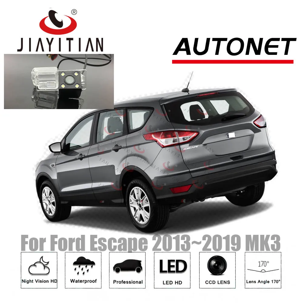 

JIAYITIAN Rear View Camera For Ford Escape 2013 2014 2015 2016 2017 2018 2019 MK3 CCD/Night Vision/Reverse Camera/Backup Camera